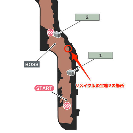 偵察部隊を倒せのマップ
