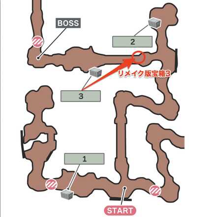 暗殺部隊を倒せのマップ