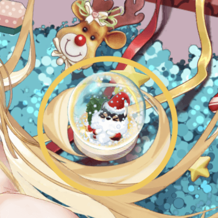 少女廻戦のジングルベルのタップする場所