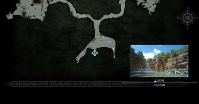 メルロの滝のマップ画像