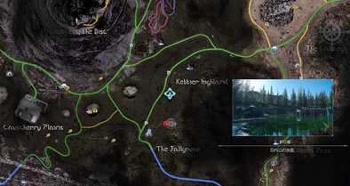 忘れじの水面のマップ画像