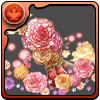 プリシラの花玉飾りの画像