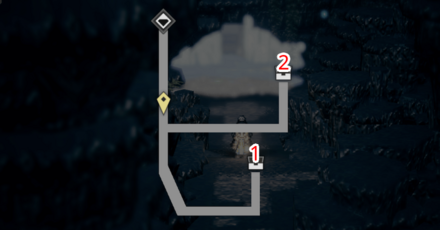 隷理の麗海 -窟道- 宝箱 位置