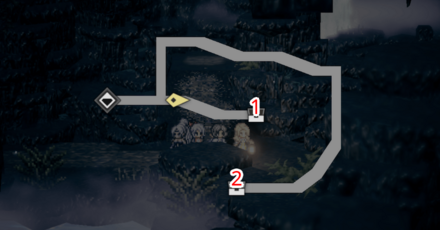 隷理の麗海 -窟道- 宝箱 位置