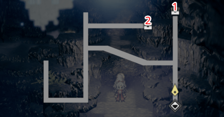 隷理の麗海 -窟道- 宝箱 位置