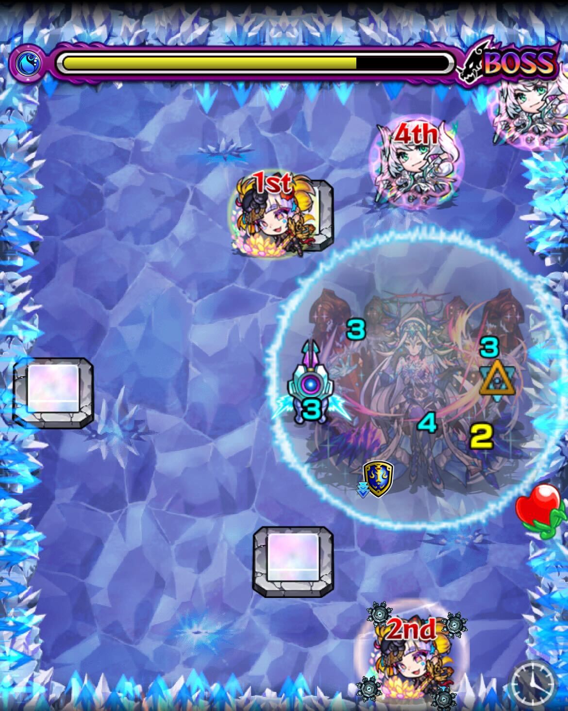 ミスリル廻ボス3クロスドクロ処理後