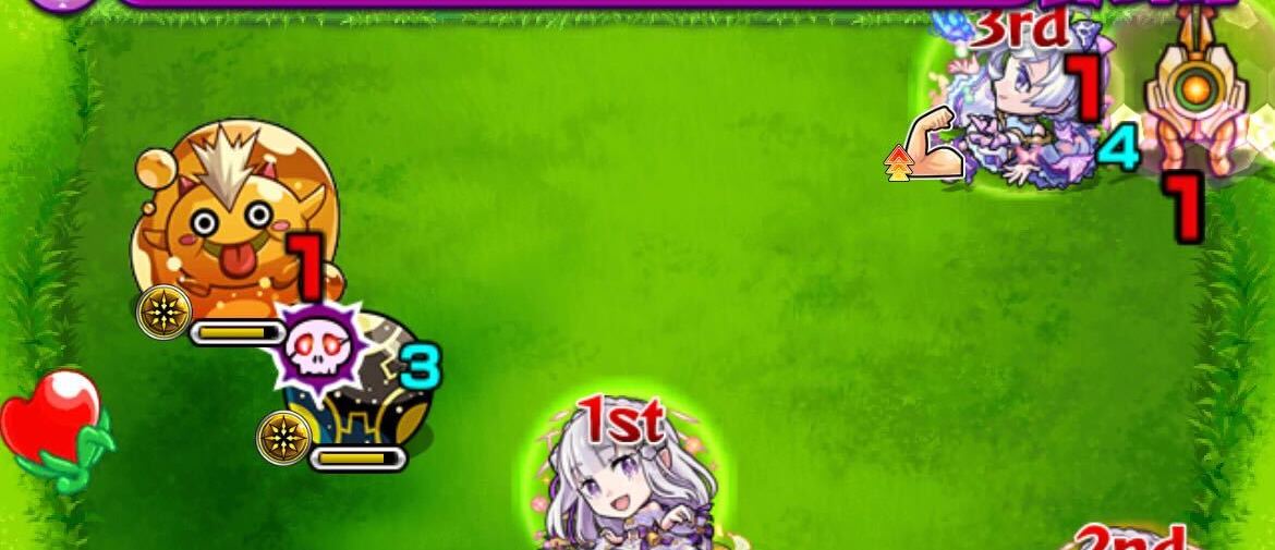 ドクロと魔女はマーカー利用して倒す