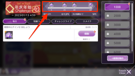 年末年始Challengeの進め方