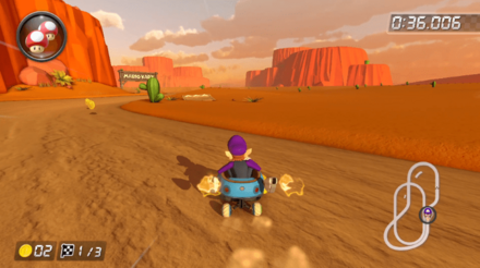 ゴール前のショートカット