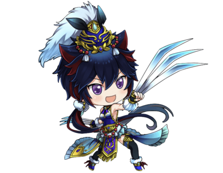 討冰の韓当の覚醒前イラスト