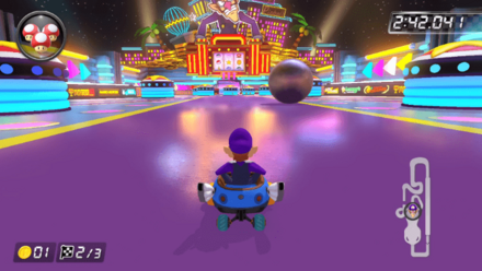 ピンボールの球に注意