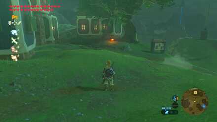 ハテノ村の焚き火