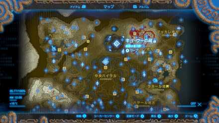 コログの森の場所