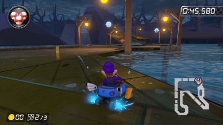 コースアウトしないように注意