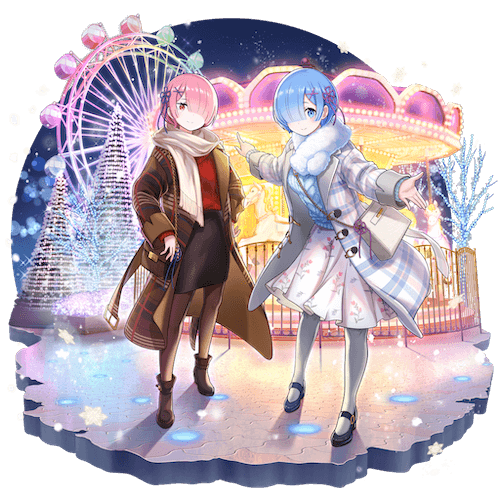 オセロニアの［3人の時間］レム＆ラムの画像
