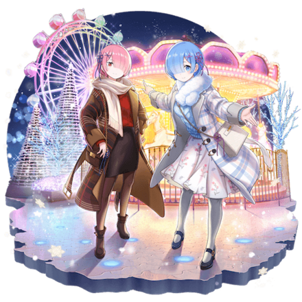 オセロニアの［3人の時間］レム＆ラムの画像