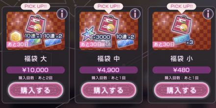 福袋のおすすめ部隊(スタイル)