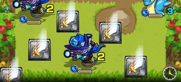 強友情キャラがいない場合は剣パネルを利用する