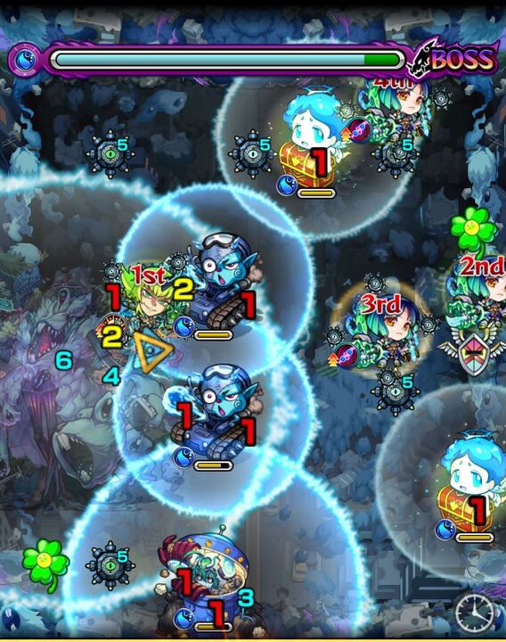 ハービセルボス1クロスドクロ処理後