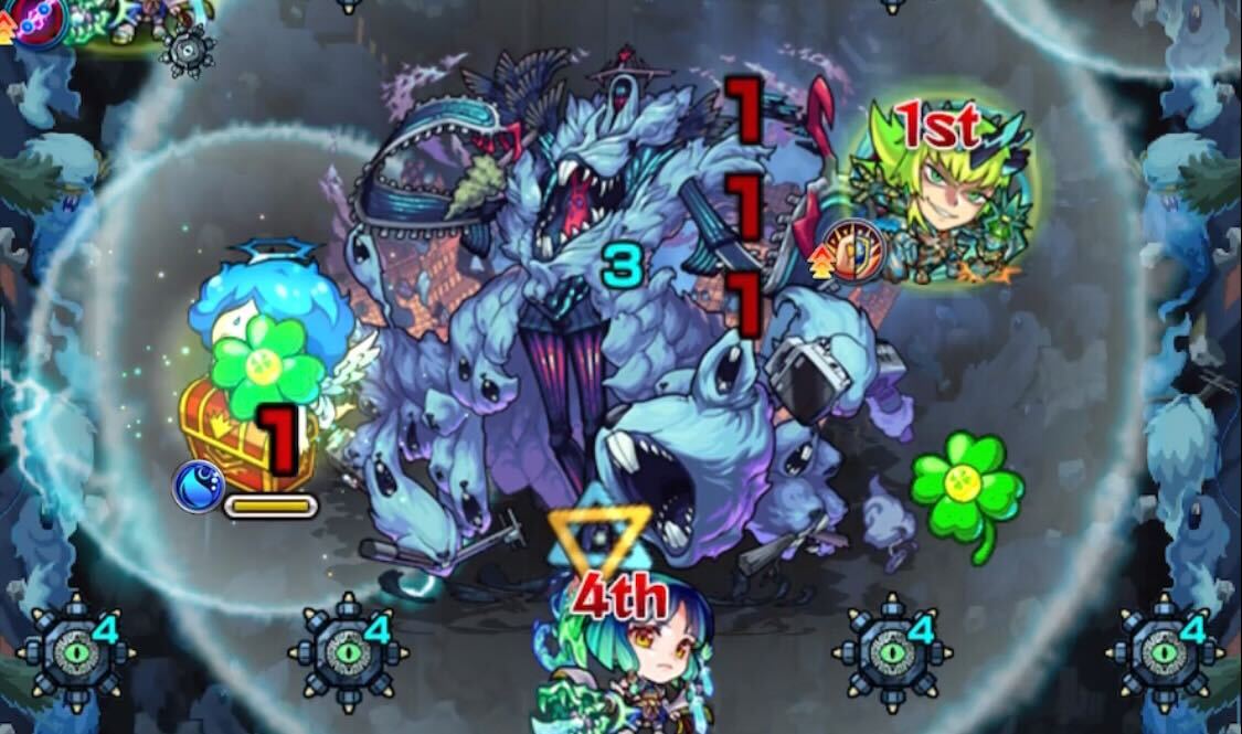 木属性の反射のAGB+MS持ちを編成する