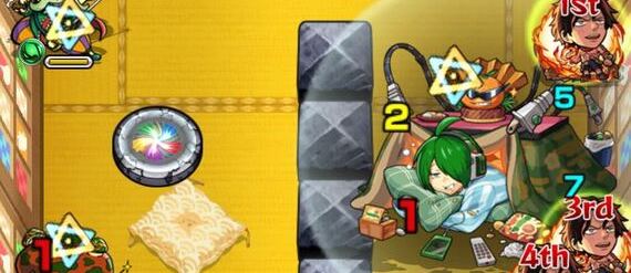 エレメントパネルを利用して敵を攻撃する