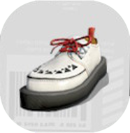 ラバーソールホワイト画像