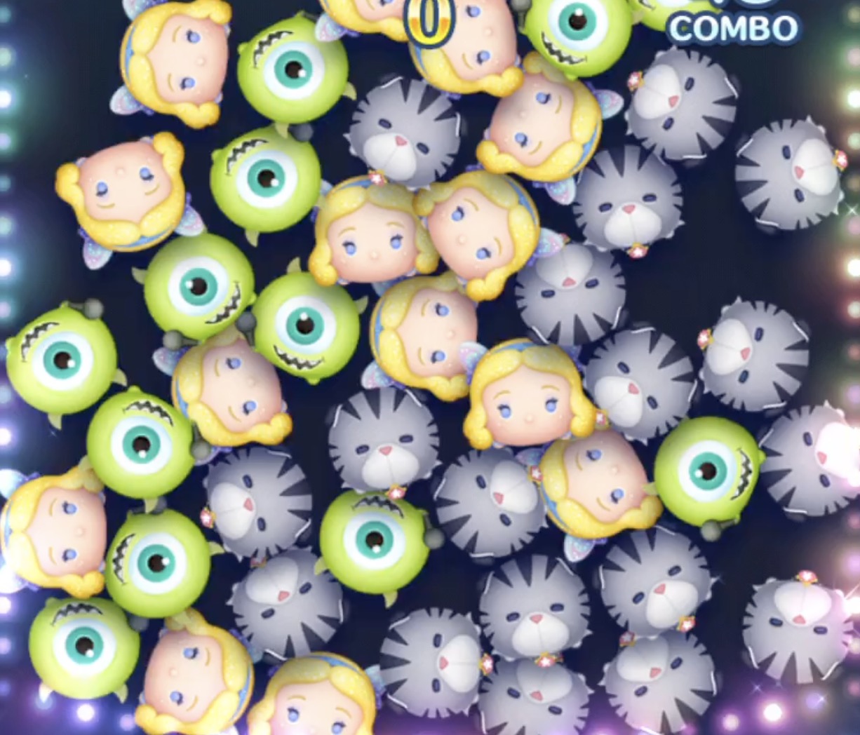 スキル中はツムの種類が1つ減っている