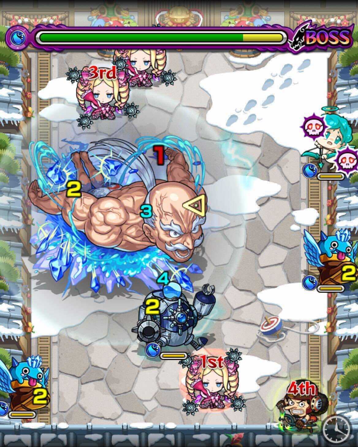 中水寒泳 ボス2