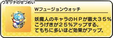Wフュージョンウォッチバナー