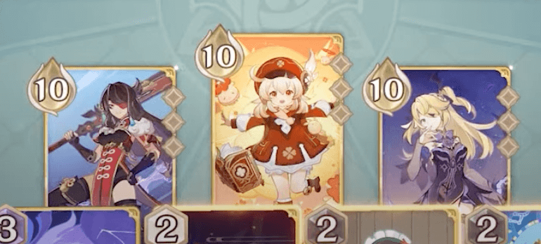 新キャラカード