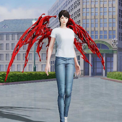 血流操作ウィング