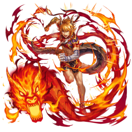 オセロニアの［焔駆の爆拳］リンドの画像