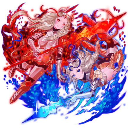 オセロニアの［双竜近衛騎士］リロ＆レルの画像