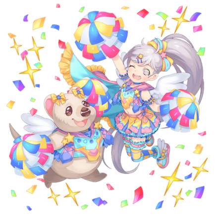 オセロニアの［煌く応援団］フェリタ＆プティの画像