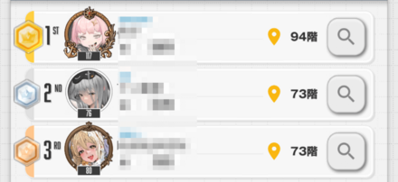 トライブタワーランキング