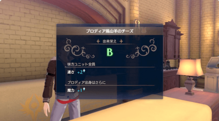 料理の能力上昇