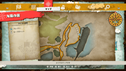 ルフィのキューブの場所マップ