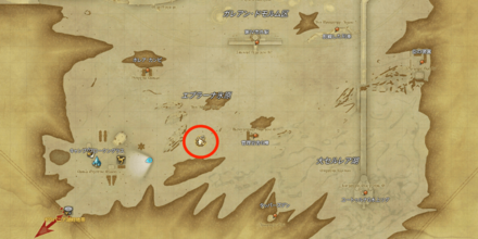 キャンプ・ブロークングラスから東にいるアリゼー