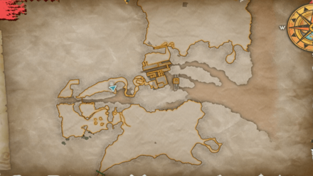 薬草のマップ画像