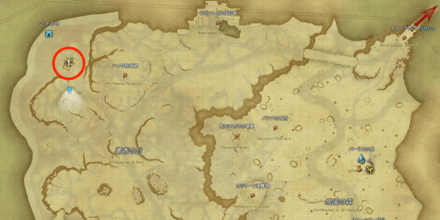 ハンサ牧場跡にいるナブディーン