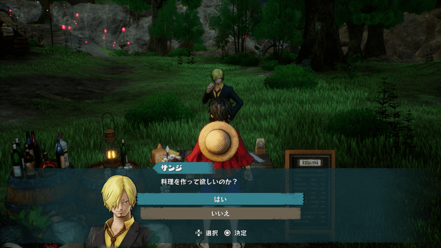 キャンプで料理