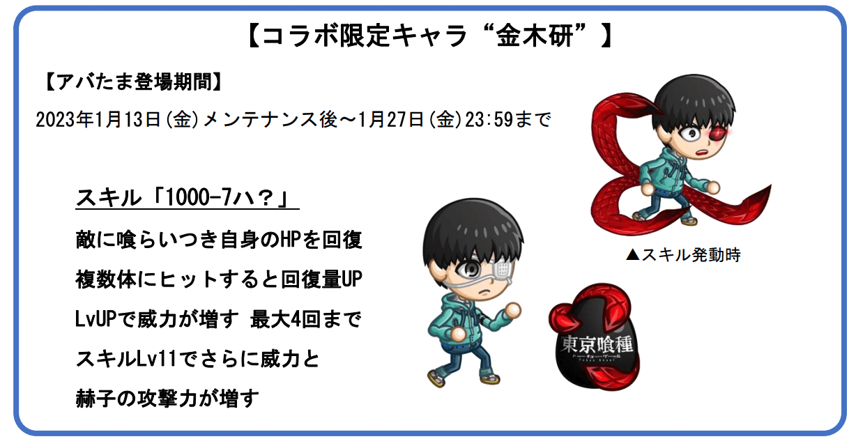 2023.01.13｜城ドラと喰種が再び交錯する！ 『城とドラゴン