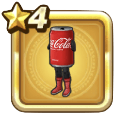 コカ・コーラの着ぐるみ画像