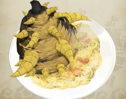 オニサザエのカルボナーラ画像