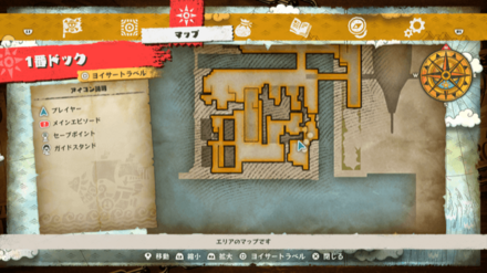 ゾロのキューブの場所マップ