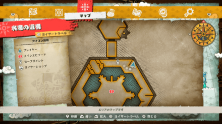 ルフィのキューブの場所マップ