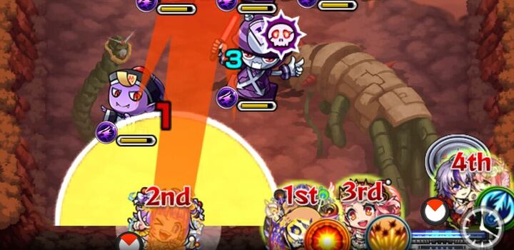 ドクロは一気に倒さないようにしよう