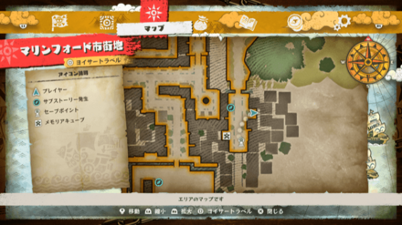 宝箱の場所マップ