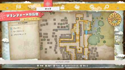 母ネコのマップ画像