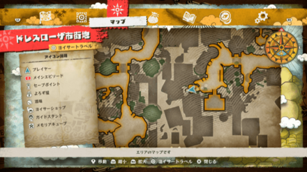 サンジのキューブの場所マップ